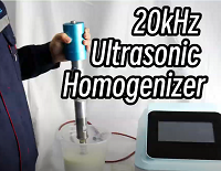 20kHz超音波ホモジナイザー